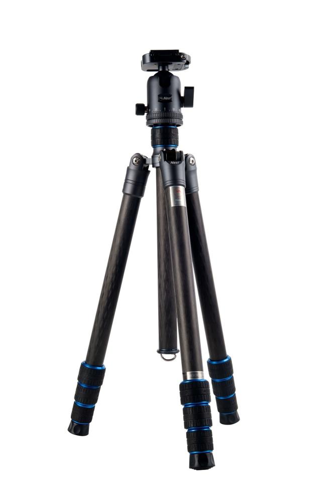 Nest 6264CK Kamerastativ 150cm kolfiber med kulled NT-630H