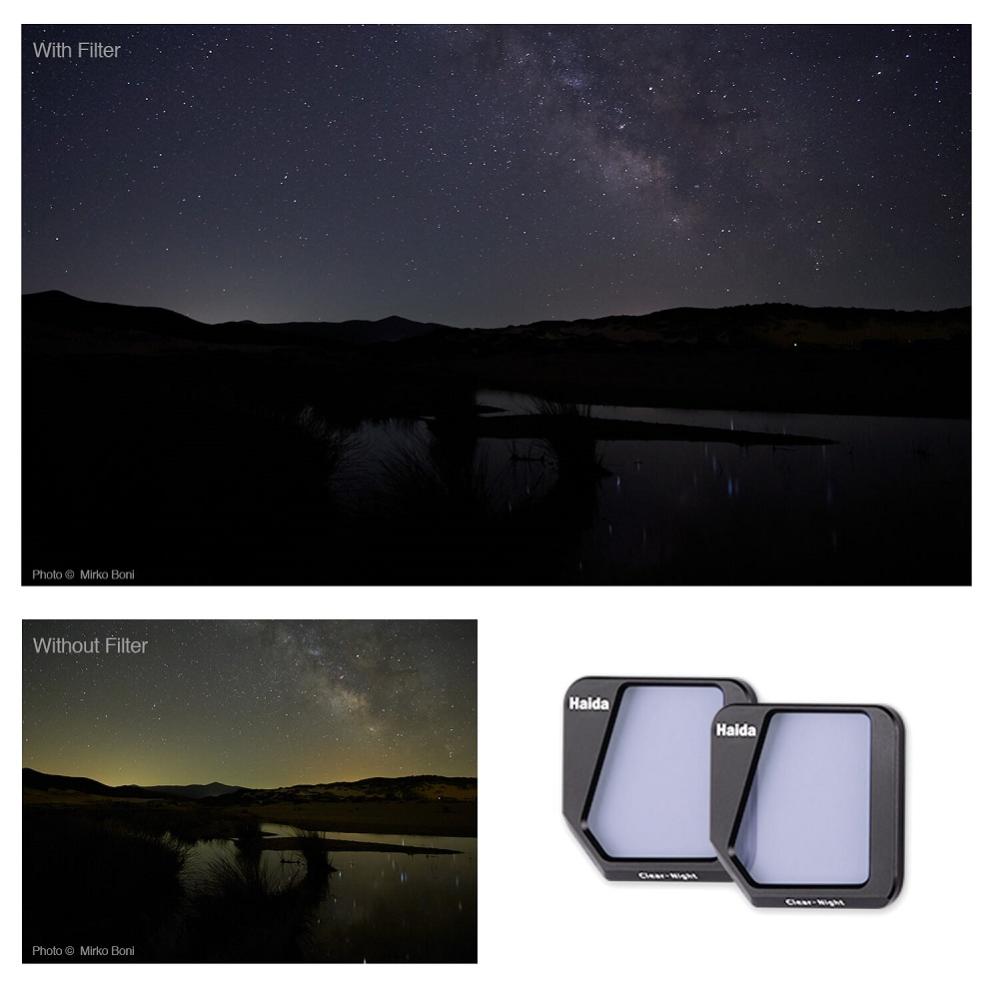 Haida NanoPro Clear-Night filter til DJI Mavic 3