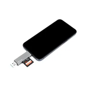 JJC CR-UTC3II USB 3.0 hukommelseskortl&aelig;ser til SD & microSD