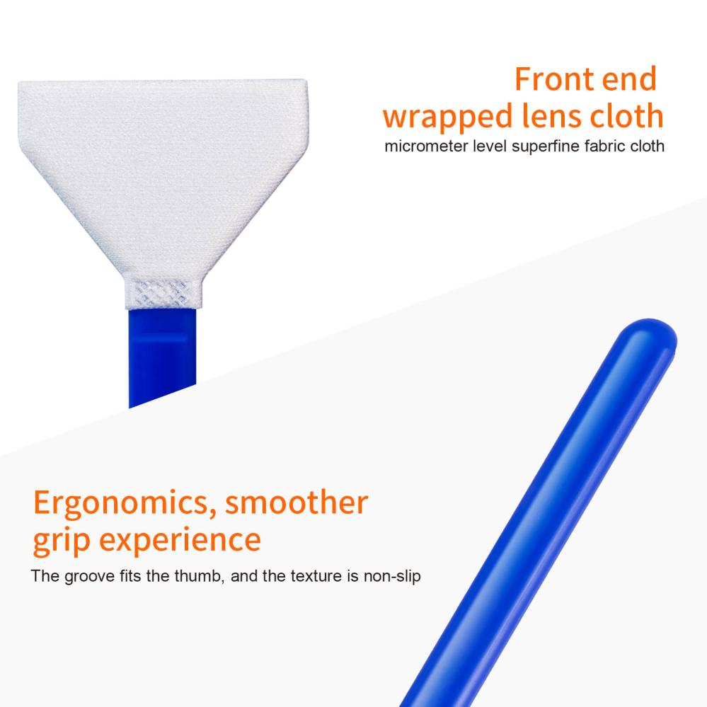 K&F Concept 10st Rengöringsstickor för fullformats bildsensor