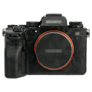 JJC Skin til Sony A1 &ndash; Sort camouflage