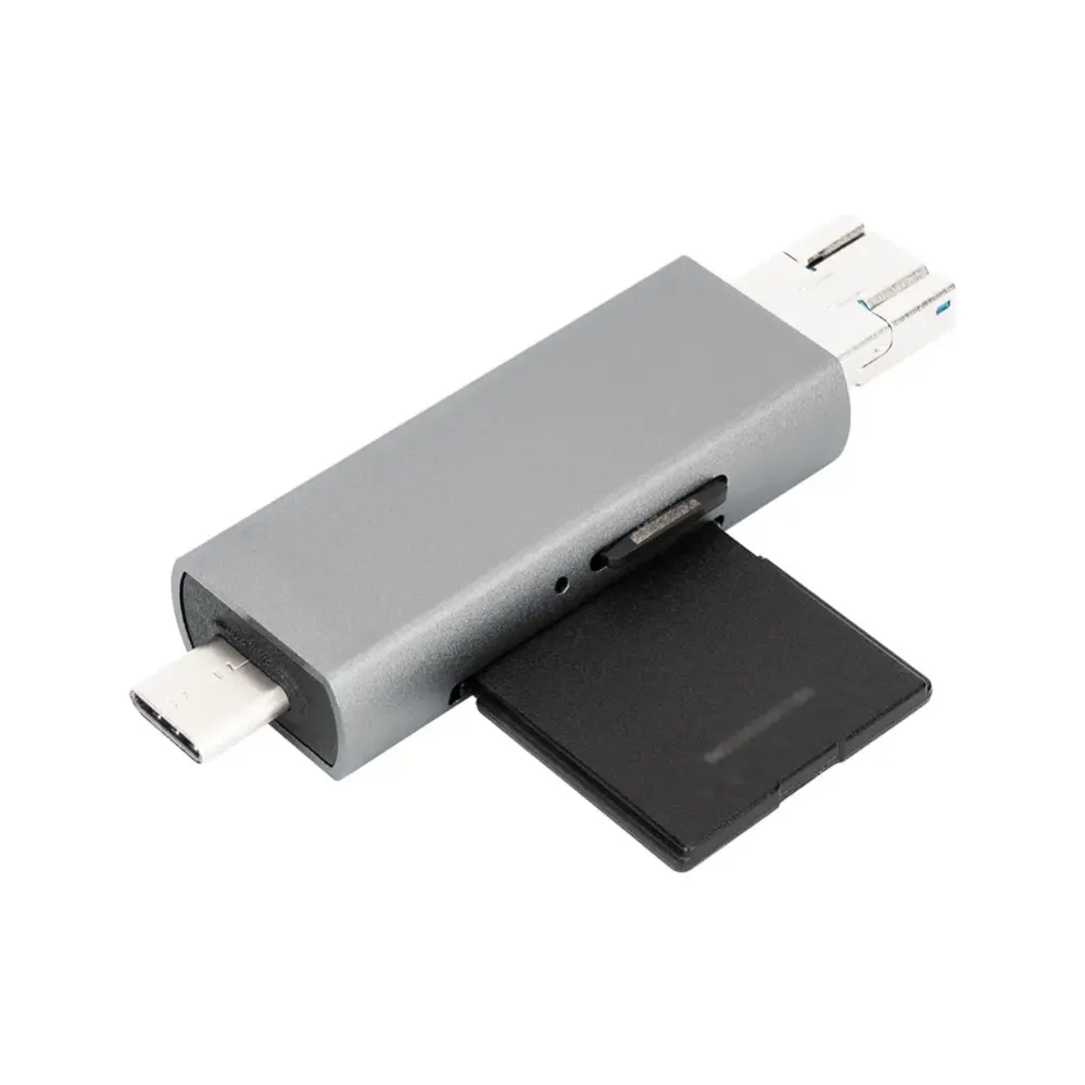 JJC CR-UTC3II USB 3.0 hukommelseskortlæser til SD & microSD