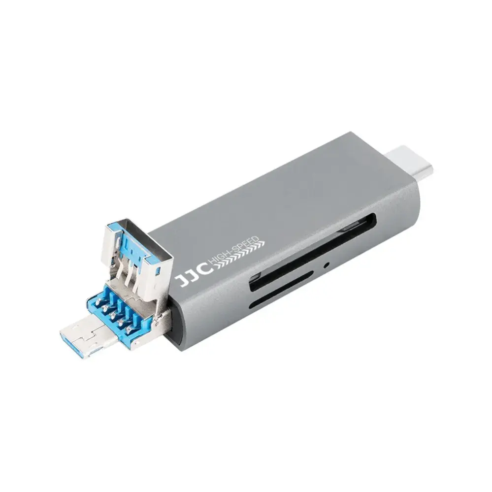 JJC CR-UTC3II USB 3.0 hukommelseskortlæser til SD & microSD