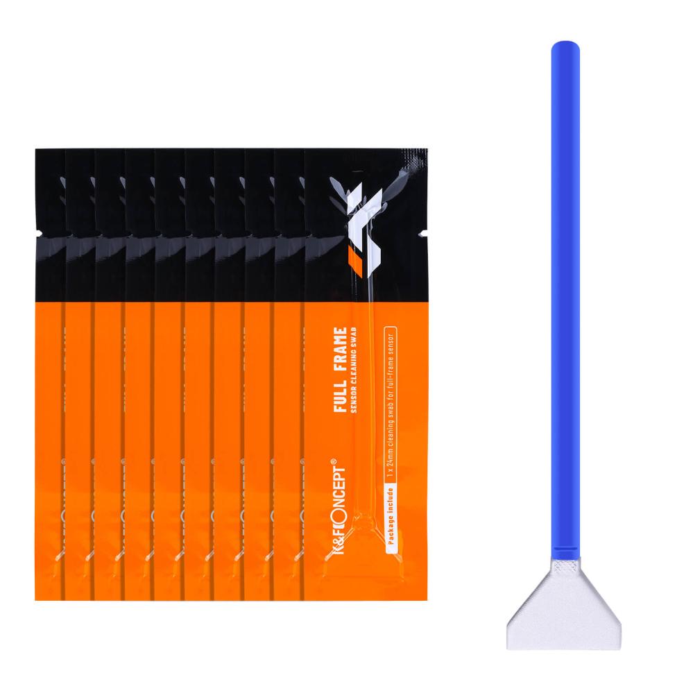 K&F Concept 10st Rengöringsstickor för fullformats bildsensor