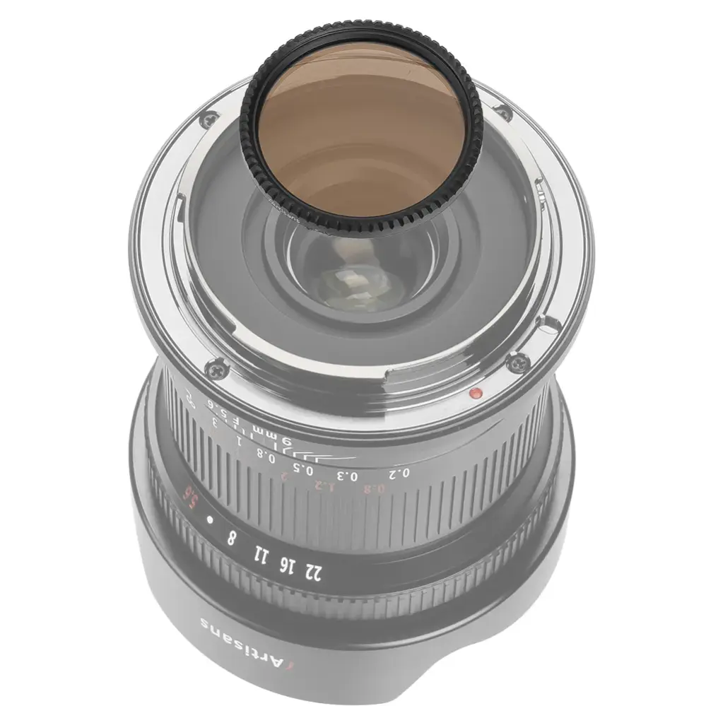 7Artisans ND64 bagfilter til 9 mm f/5,6-objektiv