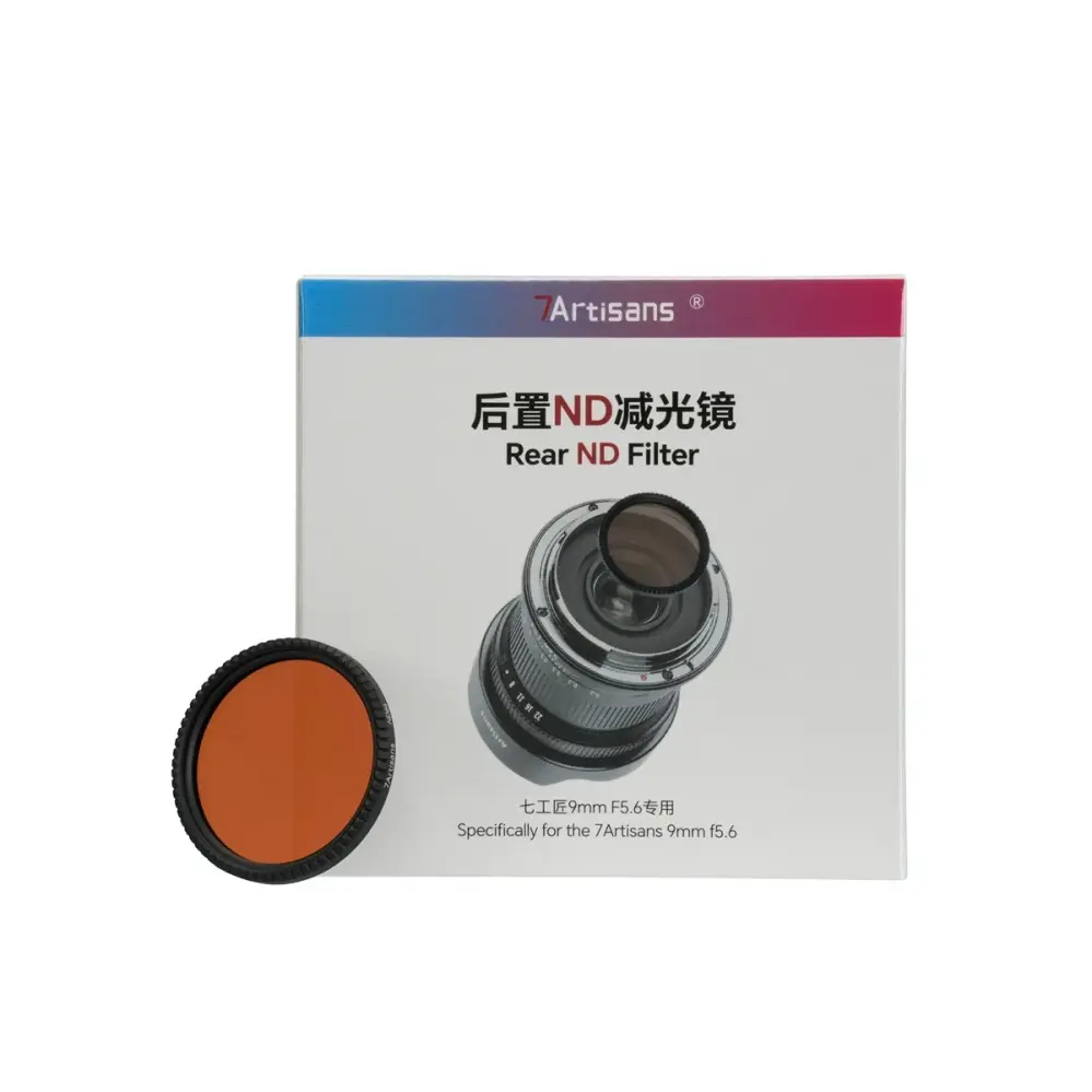 7Artisans ND64 bagfilter til 9 mm f/5,6-objektiv