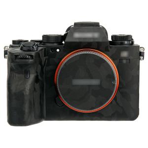 Kiwifotos Skin f&ouml;r Sony A1- Svart kamoflage
