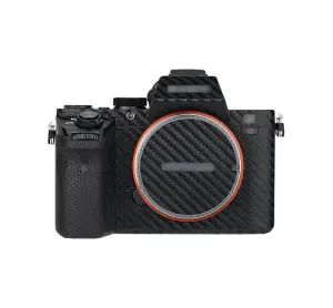 Kiwifotos Skin til Sony a7 II, a7S II, a7R II &ndash; Sort kulfiber