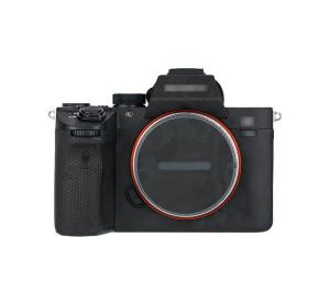 Kiwifotos Skin f&ouml;r Sony a7 III, a7R III - Svart kamoflage
