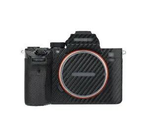 JJC Skin til Sony a7 III, a7R III &ndash; Sort kulfiberfilm
