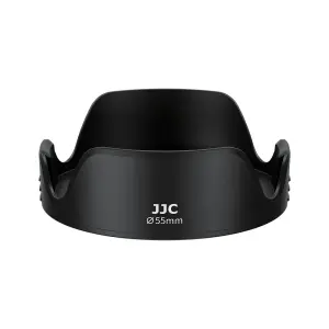 JJC LH-Q55 modlysbl&aelig;nde med adapterring &ndash; beskytter mod str&oslash;lys og st&oslash;d