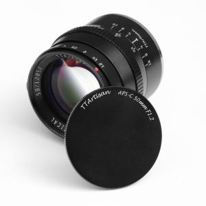 TTArtisan 50mm f/1.2 Objektiv APS-C f&ouml;r Fujifilm X