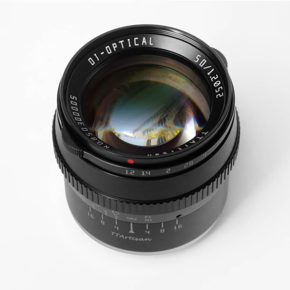 TTArtisan 50mm f/1.2 Objektiv APS-C för Fujifilm X