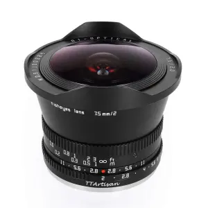 TTArtisan 7,5mm f/2,0 Fisheye til Fujifilm X