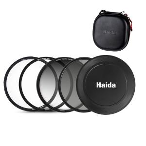 Haida NanoPro 77 mm magnetisk filterpakke GND8 CPL UV & filteretui