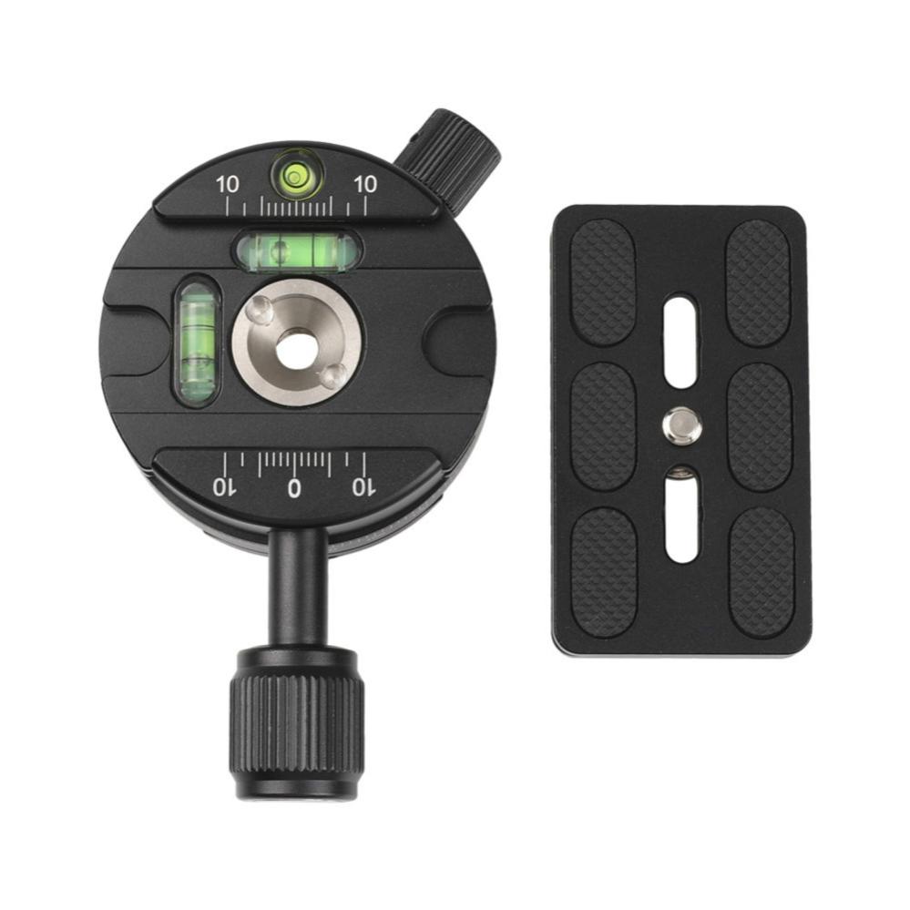 Panoramahuvud 360 grader med snabbplatta