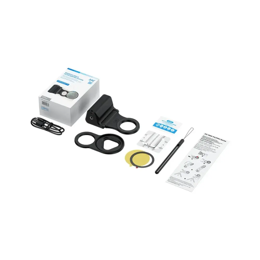 JJC MSG-PM2 BLACK magnetisk greb & filteradapter til iPhone Pro Max