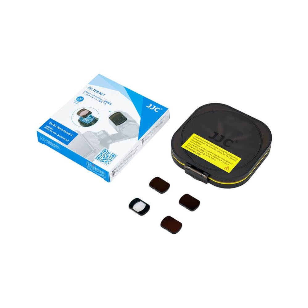 JJC filterpakke ND16 ND64 ND256 Black Mist til DJI Osmo Pocket 3