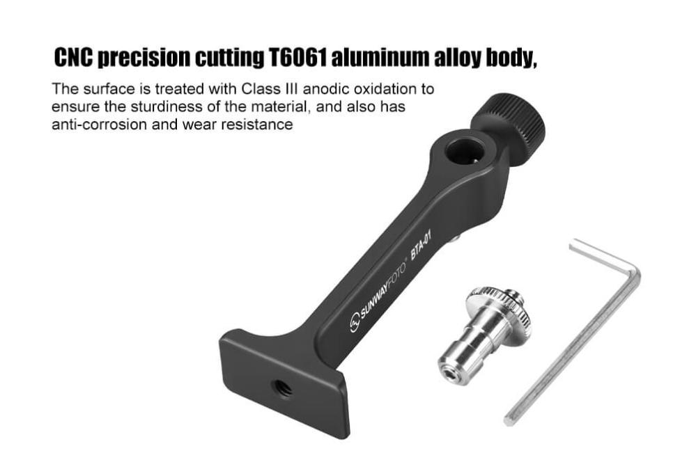 Sunwayfoto BTA-01 Stativdapter för kikare Arca Swiss