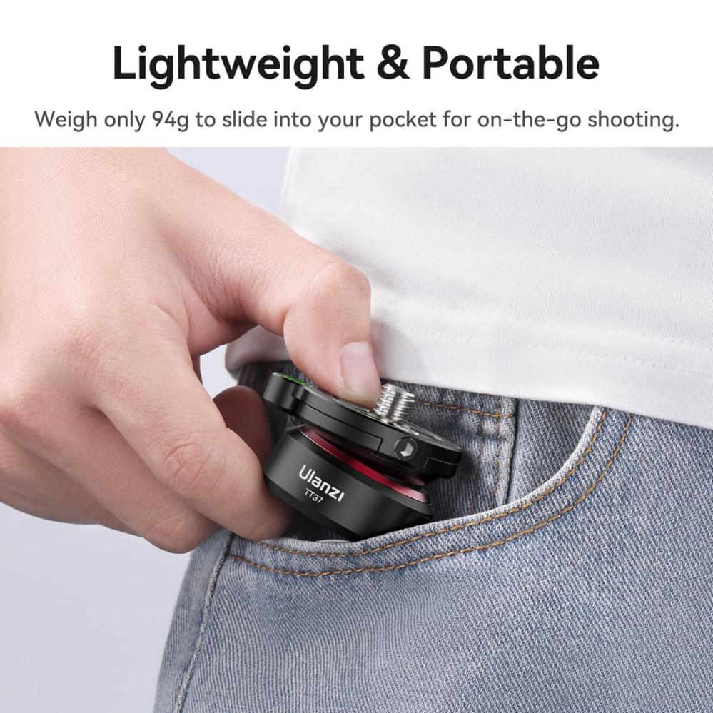 Ulanzi TT37 Nivellerinsbas +- 8 grader i miniformat för kulleder