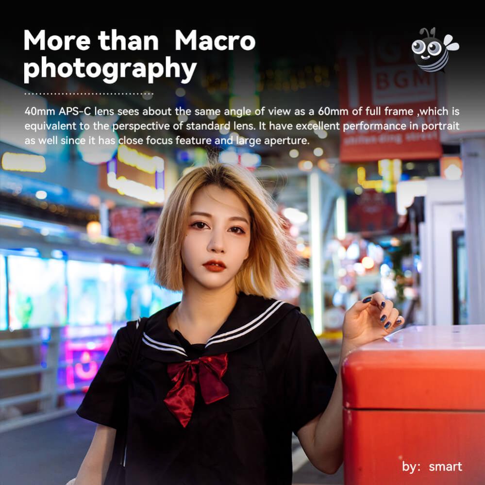 TTArtisan 40mm f/2.8 APS-C Makroobjektiv för Nikon Z