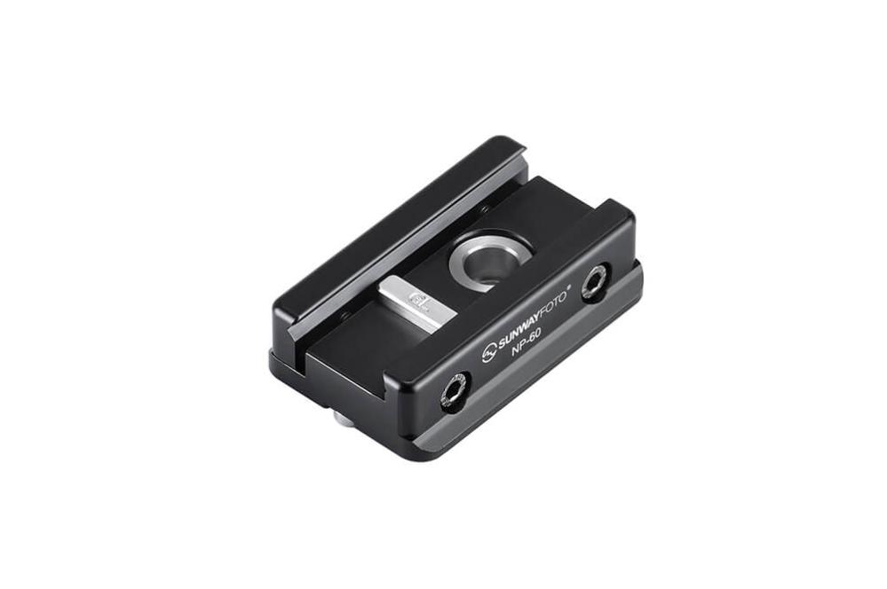 Sunwayfoto NP-60 NATO Picatinny adapter till Arca Swiss