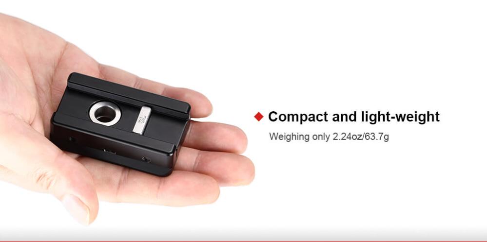 Sunwayfoto NP-60 NATO Picatinny adapter till Arca Swiss