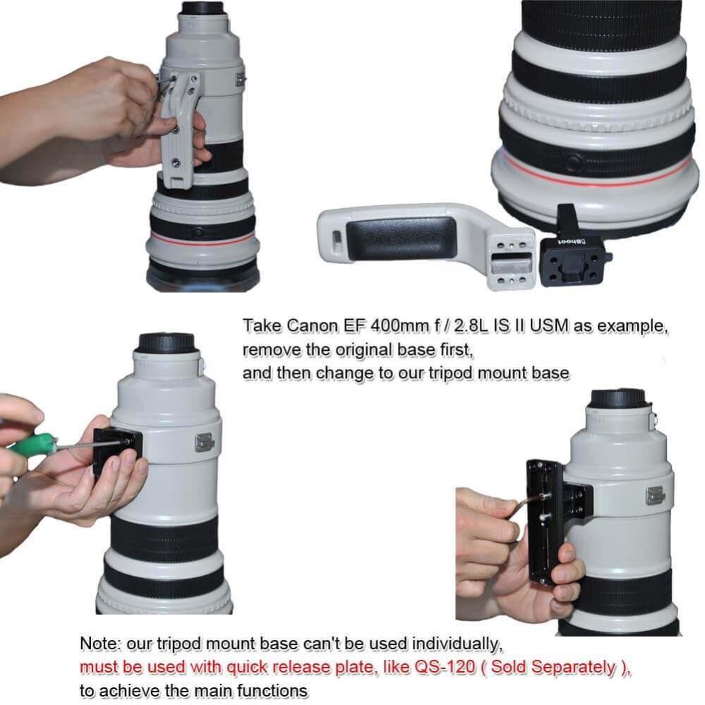 iShoot Stativvfäste för Canon EF 300mm 400mm 600mm 800mm