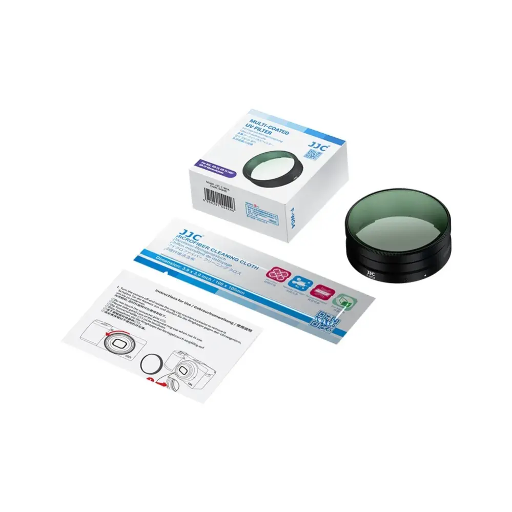 JJC F-WG4 UV-filter med multicoating til Ricoh GR IV-serien