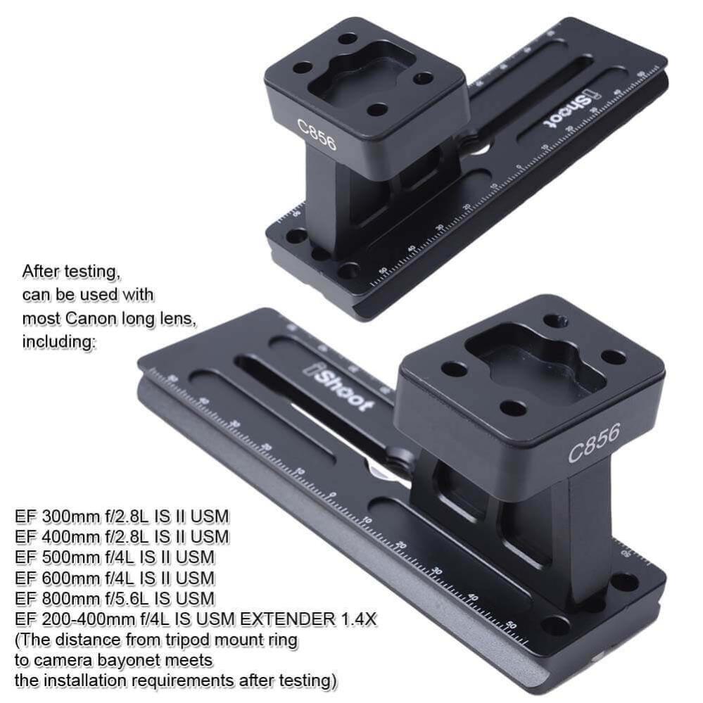 iShoot Stativvfäste för Canon EF 300mm 400mm 600mm 800mm