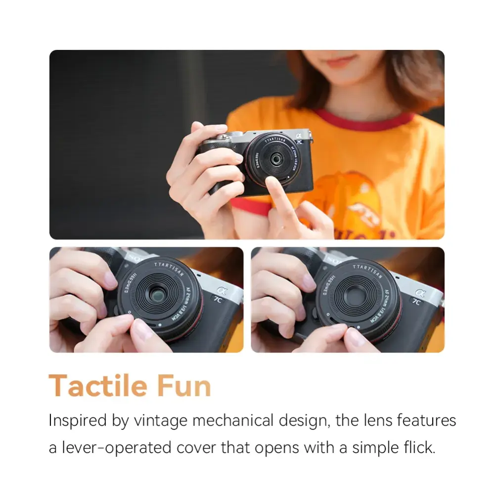 TTArtisan AF 24mm f/3.8 Mini til Sony E fullformat