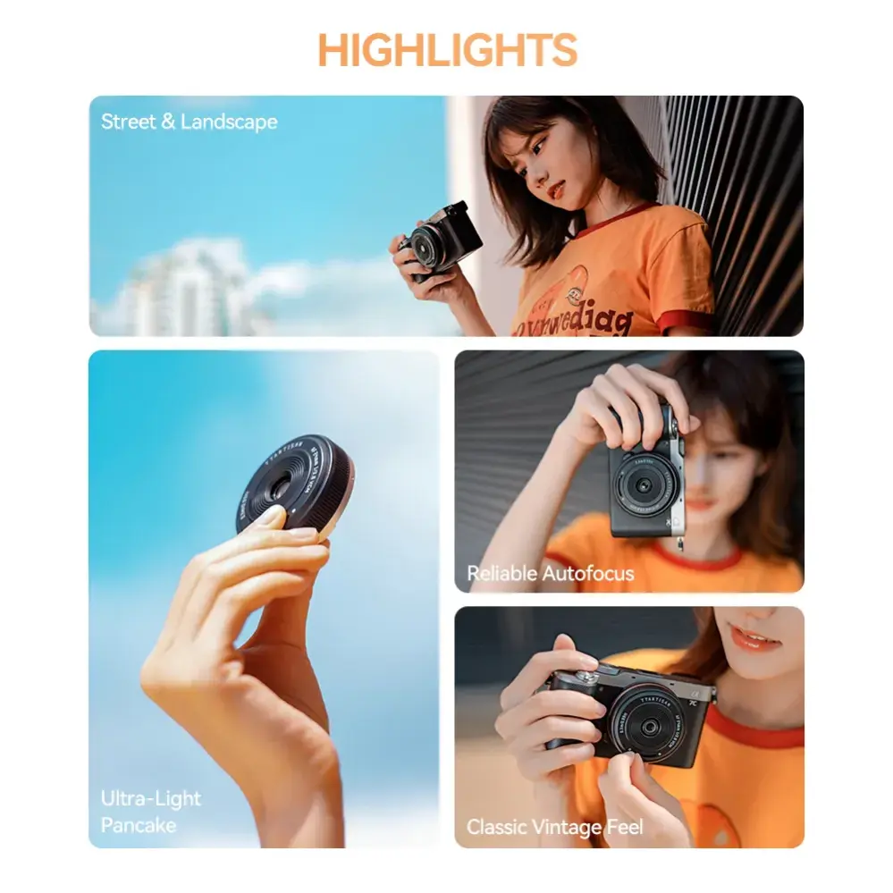 TTArtisan AF 24mm f/3.8 Mini til Sony E fullformat