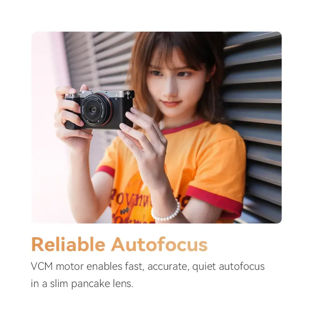 TTArtisan AF 24mm f/3.8 Mini til Sony E fullformat