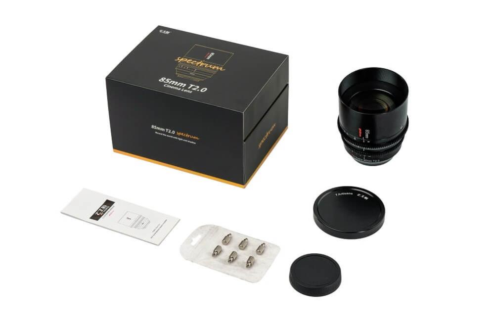 7Artisans 85mm T2,0 Cinema til Nikon Z (fullformat)