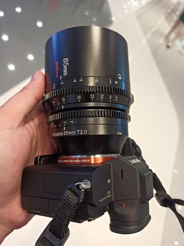 7Artisans 85mm T2,0 Cinema til Nikon Z (fullformat)