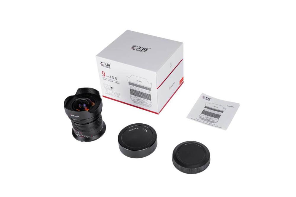 7Artisans 9mm f/5,6 objektiv til Canon RF fullformat