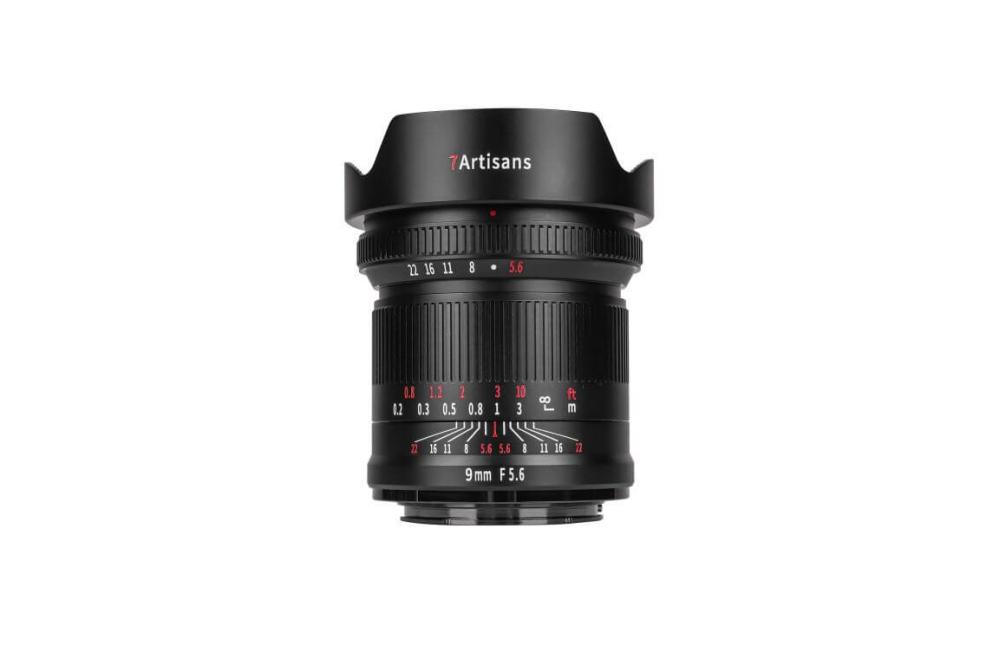 7Artisans 9mm f/5,6 objektiv til Canon RF fullformat