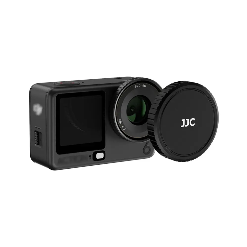 JJC LC-DOA6A objektivdæksel til DJI Osmo Action 6 glaslinsebeskytter