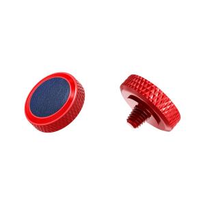 JJC Deluxe avtryckarknapp - R&ouml;d & Bl&aring;