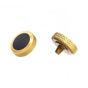 JJC Deluxe udl&oslash;serknap &ndash; Guld & Sort