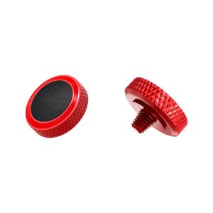 JJC Deluxe avtryckarknapp - R&ouml;d & Svart