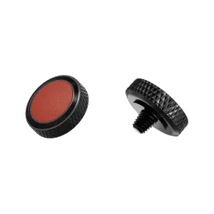 JJC Deluxe aftrykknap - Sort & Brun