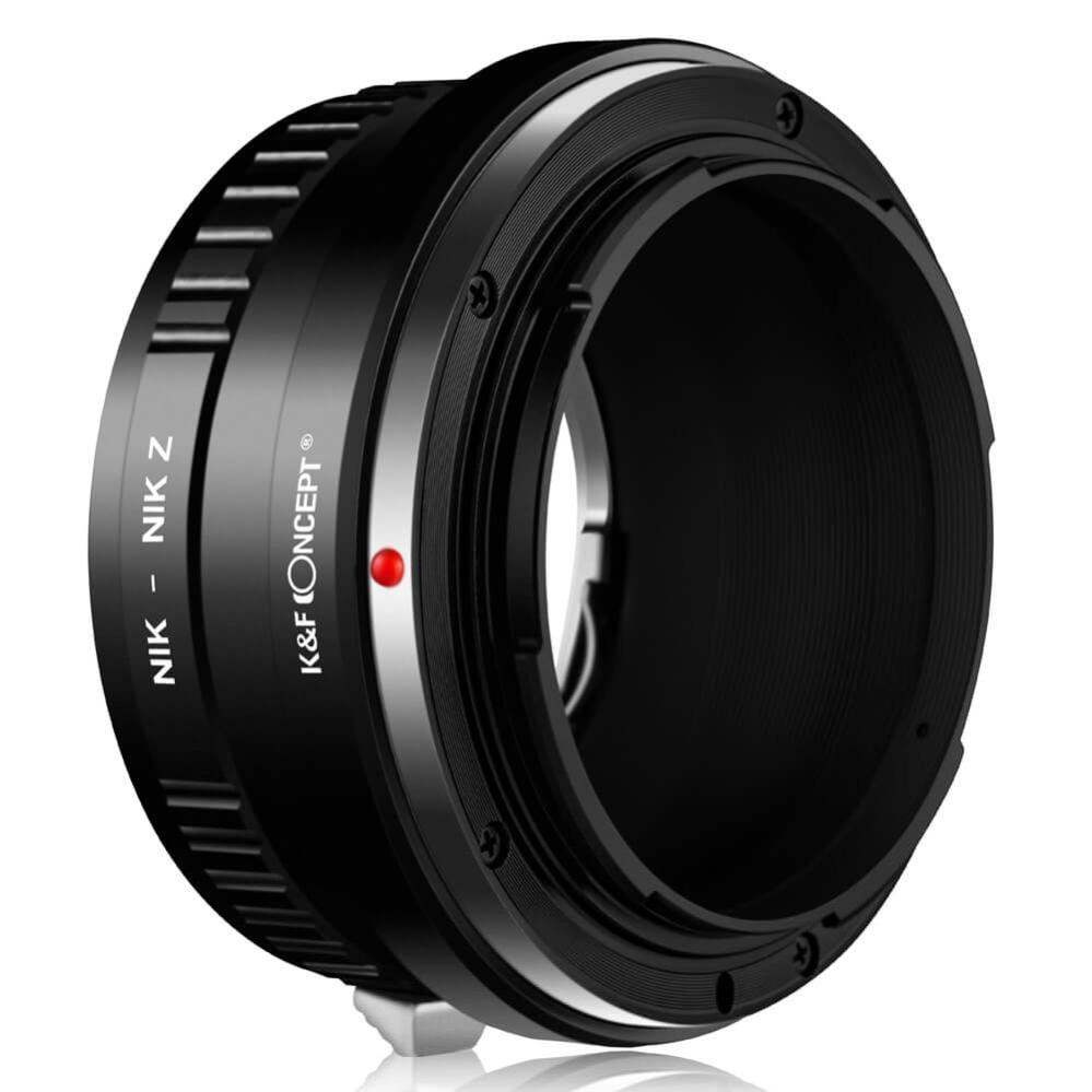 K&F Concept Objektivadapter till Nikon F objektiv för Nikon Z kamerahus