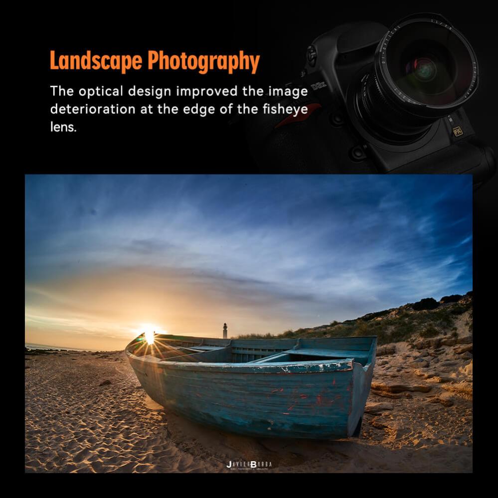 TTArtisan 11mm f/2,8 Fisheye til Nikon Z (fullformat)