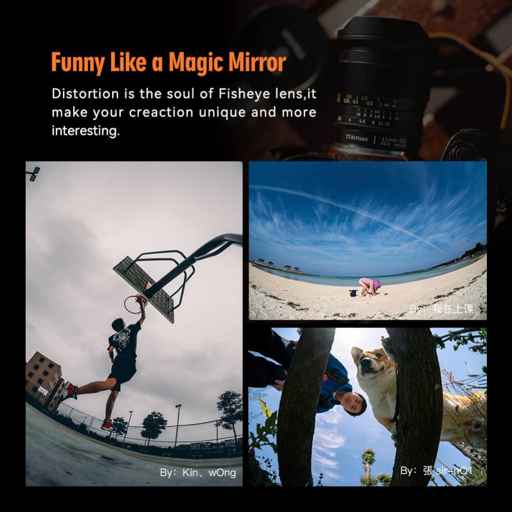 TTArtisan 11mm f/2,8 Fisheye til Nikon Z (fullformat)