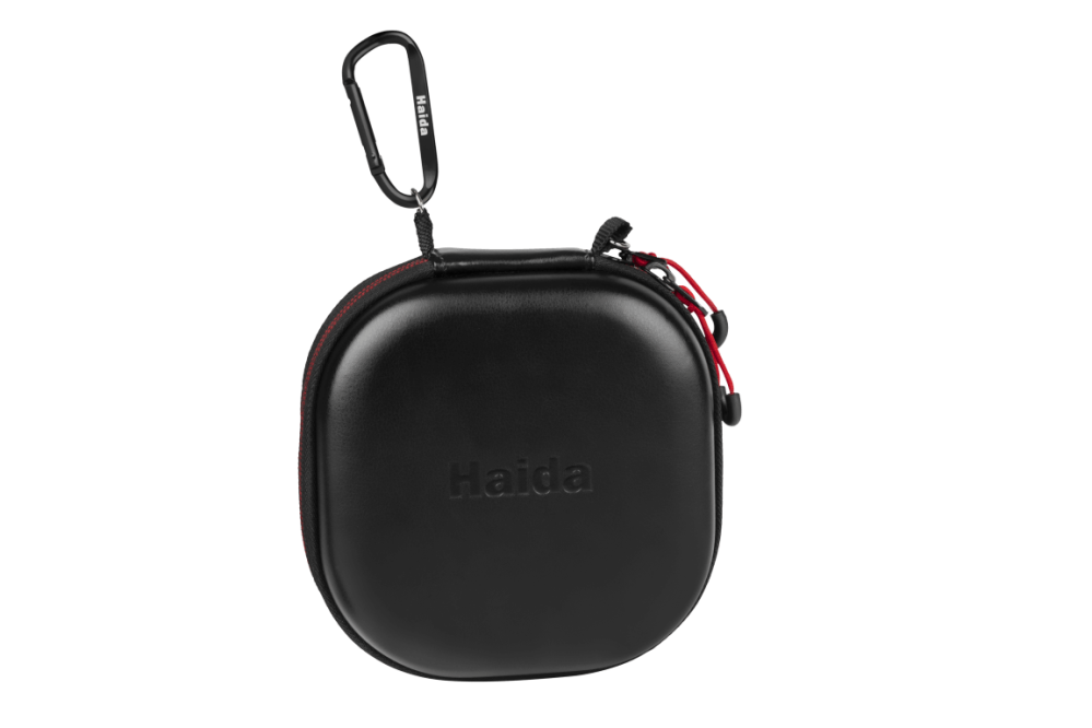 Haida filtertaske til sikker opbevaring af 5 kamerafiltre med maks. 112 mm