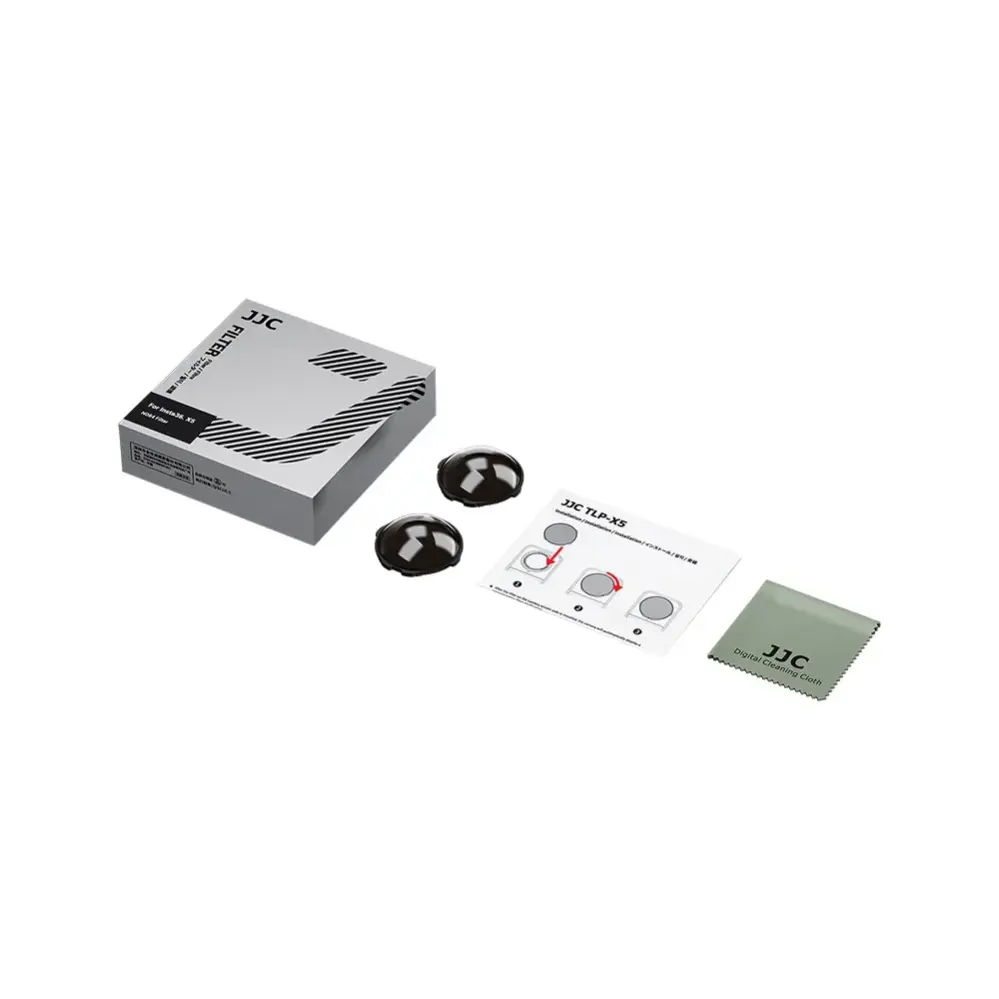 JJC TLP-X5ND64 ND64-filter til Insta360 X5 (2-pak)