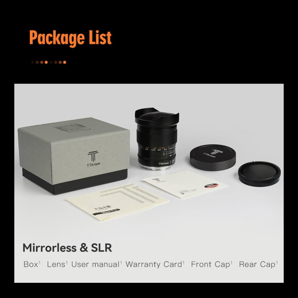 TTArtisan 11mm f/2,8 Fisheye til Nikon F (fuldformat)