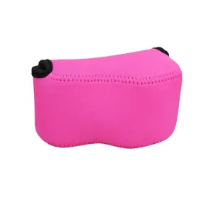 JJC OC-S1 kamerataske til spejll&oslash;st systemkamera, magenta