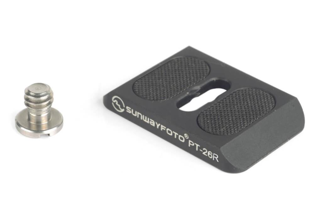 Sunwayfoto PT-26R Kameraplatta till fäste SSC-26QD